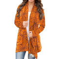 Miniatyrbillede 1 af 5: Dame Cardigan Langærmet Sød Afslappet Halloween Åben Front Cardigan Frakke Til Kvinder L 5