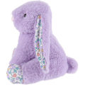 Miniatyrbilde 4 av 5: Lamb Toys Plysj Lilla Kanin Kosedyr med Myke Blomsterører 20 cm