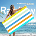 Miniatyrbild 5 av 5: 1 st ultrafin fiber dubbel frotté strandhandduk tryckt strandhandduk simning solskydd sjal style1