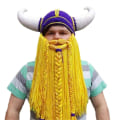 Pikkukuva 5 / 5: Miesten Barbarian pipo, Halloween viikinkiparta hatut neulotut pipot style 5