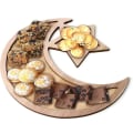 Miniatyrbilde 1 av 5: Ramadan Brett Serveringsfat For Hjemmefest Mat Dessert Holder Dekor