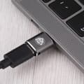 Miniatyrbillede 4 af 5: 20W 8-Pin Han til USB-C / Type-C Hun Lige Adapter
