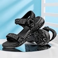 Miniatyrbild 4 av 5: Dam Sandaler Mode Casual Andas Strandskor Fr927 Black EU 40