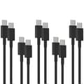 Pikkukuva 1 / 5: 5 KPL 1m 3A Type-C - Type-C TPU -datakaapeli