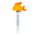 Miniatyrbild 1 av 5: Flytande pooltermometer | Fisk | Flytande pooltermometer Analog termometer för vatten