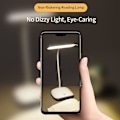 Miniatyrbillede 4 af 5: USB Genopladelig Bordlampe, 40 LED 2 Batterier 3200mah, Touch Lys 3 Farver 6 Dæmpbare Tilstande, Hukommelsesfunktion