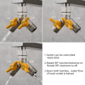 Miniatyrbillede 3 af 5: Udskiftningsventil G 1/2 Y-forbindelse Messing 3-vejsventil i håndbruseradapter Afspærringsventil