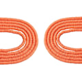 Pikkukuva 1 / 5: 10 säiettä 3800 kpl polymeerisavi Heishi-helmet litteät pyöreät Boho Surfing -välihelmet DIY Havaiji-nilkkakorujen valmistukseen 6 mm