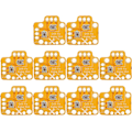 Miniatyrbillede 1 af 5: Drift Reparations Board, 10 Stk. Guld Universal 3D Analog Stick Drift Fix Mod Holdbar Let At Bruge Gamepad Analog Stick Drift Fix Mod til PS4, PS5,
