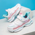Miniatyrbilde 3 av 5: Barnesko Sport Studenter Mote Gutter Jenter Fritidssko Fr2011 Pink EU 32