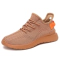 Miniatyrbillede 1 af 5: Kvinders Løbesko Letvægts Åndbare Vandresko Atletiske Mode Sneakers 1075 Brown EU 41