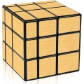 Miniatyrbilde 1 av 4: Holy Hand Cube 3x3 Speed Cube Golden Mirror Byggekloss Cube 3x3x3 Forskjellige Former Puslespill Cube Barn Voksen Leker