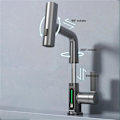 Miniatyrbild 6 av 7: Vattenfall Köksblandare med Pull-Down Spray i Rostfritt Stål silver