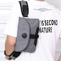 Pikkukuva 3 / 5: Vintage Canvas Messenger Bag Olkalaukku Dark gray