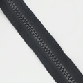 Miniatyrbillede 4 af 5: #10 Stor Plastiklynlås Metervare Bulk 5 Yards Med 10 stk Lange Slidere Til DIY Syning Skrædderhåndværk Tasker Telte Sort (5 Yards)