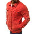 Miniatyrbilde 5 av 5: Herre Denim Slim Jakker Ensfarget Langermet 2 Frontlommer Frakk For Høst Ny 3XL D