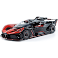 Pikkukuva 1 / 3: Painevalettu auto Bugatti Bolide Supercar -metalliauto kilpa-ajo 1:24 seosmalliauto pienoispainevalu
