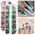 Miniatyrbild 5 av 5: Rhinestones för naglar set, nagelkonst strass pärlor flatback ädelstenar för nagelkonst design multiformer glas strass för nagel diyirish festival make