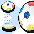 Miniatyrbillede 4 af 5: Hover Fodboldbold til Børn (sæt af 2) Batteridrevet Luftflyvende Fodboldbold med LED-lys og Blød Skumklap - Indendørs Udendørs Hoverboldspil