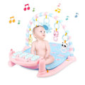 Miniatyrbillede 3 af 3: 3-i-1 Baby Legetæppe Musikalsk Aktivitets Gymnastikmåtte Baby Sparke Klaver Måtte Gulv Legetæppe Pædagogisk Legetøj
