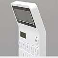 Miniatyrbillede 5 af 5: 12-cifret kontorregnemaskine med stort LCD-display, store følsomme knapper, bordregnemaskiner, basisregnemaskine (c V