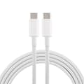 Miniatyrbilde 1 av 4: PD 5A USB-C / Type-C Hann til USB-C / Type-C Hann Hurtigladekabel, Kabellengde: 2m White