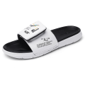 Miniatyrbild 1 av 5: Herrtofflor halkfria strandskor modesandaler A062 White EU 36