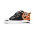 Miniatyrbillede 2 af 5: Børne Canvas Sko Mode Sneakers Lav Top Tennissko Snørebånd Casual Sko 3D606 Orange EU 38