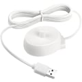 Miniatyrbillede 1 af 5: Elektrisk tandbørsteoplader, opladningsadapter til tandbørster med induktiv opladningsbase, vandtæt bærbar erstatnings-USB-stikoplader