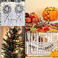 Miniatyrbilde 2 av 5: 250 stk. 10 mm Fargede Miljøvennlige Runde Treperler 10 Farger Store Hull Tre Spacer Perler for Jul Halloween DIY Håndverk Smykkelaging, Makramé,