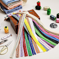 Miniatyrbild 4 av 5: 100 st 22 tum osynliga blixtlås i nylon i bulk, färgglada dolda blixtlås för sömnad, dolda blixtlås för kuddar, tyg, hantverk, klänningar, kuddar, skräddarsydda kläder