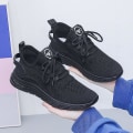 Miniatyrbilde 5 av 5: Dame Sneakers Pustende Flyvevevde Løpesko Fra7701 Black EU 36