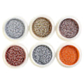 Miniatyrbild 1 av 5: Nagelkonst Highlight Magic Mirror Powder, 6-färgskombination, All-match-kombination style  style1