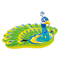 Miniatyrbillede 2 af 8: Oppustelig Påfuglebåd Pool Float til Børn, Oppustelig Båd Pool Float