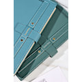 Miniatyrbild 4 av 4: A5 Ruled Notebook Hardcover Läderjournal, kreativ insats spänne anteckningsböcker, tjockt linjerat papper kompositionsbok 320 sidor för kontor skola hem