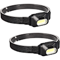 Pikkukuva 1 / 4: Otsalamppu, 2 kpl LED-otsalamppua, Otsavalaisin, Ammattimainen otsalamppu, Onnight-otsalamppu, Kalastusotsalamppu, Tehokas LED-otsalamppu, Tehokas LED-otsalamppu