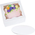 Miniatyrbilde 1 av 4: [15 stk.] 10x10x5 tommer Heilwiy Store Høye Kakeesker og Brett, solide Bakeriesker Gave
