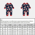 Miniatyrbild 5 av 5: Barn och vuxna julen familj matchande pyjamas pyjamas snögubbe sovkläder pjs set 12M