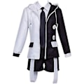 Miniatyrbillede 1 af 5: Sort Hvid Bjørn Cosplay Kostume Danganronpa Dragt Træningsuniform Er Unisex Top Jakke M