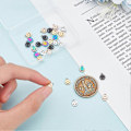 Miniatyrbillede 2 af 5: Flade Runde med Smil Charms Rustfrit Stål Hule Vedhæng Lille Hul Manuel Polering Charms til DIY Øreringe Halskæder Armbånd Smykkefremstilling