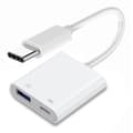 Miniatyrbilde 1 av 5: Type A UC-155-TC002 Type-C til Type-A USB3.0 Hunn PD Strømladeadapter Kompatibel
