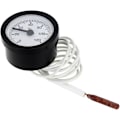 Miniatyrbild 3 av 5: Dial Termometer Kapillär Temperaturmätare med 1m Sensor 0-120C för Mätning av Flytande Vatten