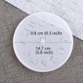 Miniatyrbillede 3 af 5: 2 stk. Silikone Gummi Resin Form Ur Alarm Støbeforme Klar Timer Fremstillingsform Til DIY Kunsthåndværk - 2 Stilarter