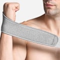 Miniatyrbillede 4 af 5: Sports Fitness Wrap Håndledsbind, Justerbart Håndledsbandage grey(a pair)