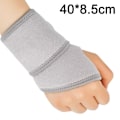 Miniatyrbillede 3 af 5: Sports Fitness Wrap Håndledsbind, Justerbart Håndledsbandage grey(a pair)