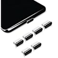 Miniatyrbild 1 av 5: 6 USB C Dammskydd för Redmi/Oneplus/Motorola/Samsung Galaxy/Huawei/Xiaomi Portabelt Dammskydd P