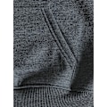 Miniatyrbild 5 av 5: Solid Kangaroo Pocket Hoodie, Casual Långärmad Hoodie För Höst & Vinter, Damkläder grey M