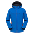 Miniatyrbillede 1 af 5: Mænds Hættetrøje Softshell Jakke, Vandafvisende Let Vindjakke Men blue 3XL