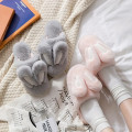 Miniatyrbillede 4 af 6: Dames Søde Nyhedstøfler, Slip-On Runde Tå Spidse Hjemme Fluffy Anti-Slip Slides Sko, Indendørs Hyggelige Komfortable Sko Pink EU38 39