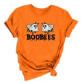 Miniatyrbilde 4 av 5: Bumble Bee T-skjorte, Boo Bees Morsom Halloween T-skjorte Grey L